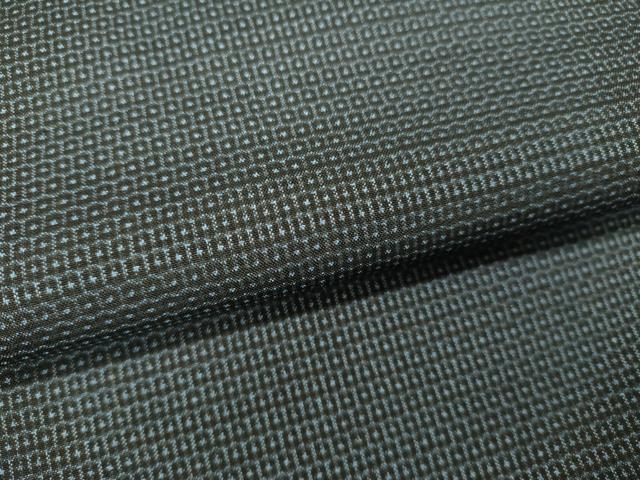 平和屋着物●男性　本場大島紬　アンサンブル　100亀甲　総詰め　正絹　逸品　DAAV3340du