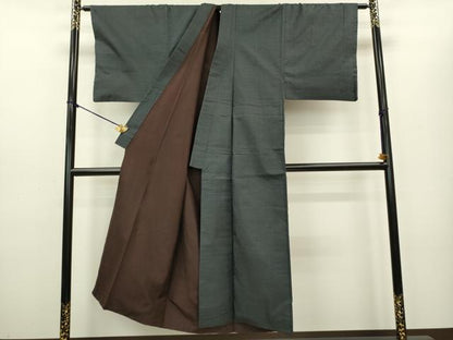 平和屋着物●男性 本場大島紬 アンサンブル 100亀甲 総詰め 正絹 逸品 DAAV3341du