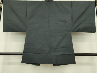 平和屋着物●男性 本場大島紬 アンサンブル 100亀甲 総詰め 正絹 逸品 DAAV3341du