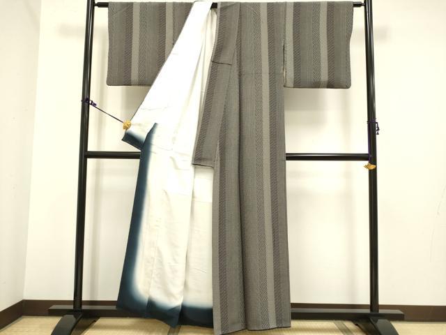 平和屋着物●江戸小紋 吉祥間道 正絹 逸品 DAAV3485du