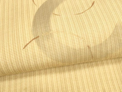 平和屋着物＊夏物 九寸名古屋帯 手描き 抽象文様 金糸 正絹 逸品 DAAV3554cm
