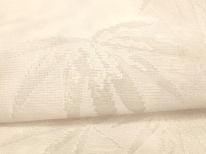 平和屋着物＊夏物　六通柄袋帯　笹竹文　銀糸　DAAV3617cm