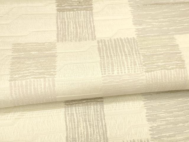 平和屋着物＊夏物 六通柄袋帯 抽象文様 正絹 逸品 DAAV3677cm