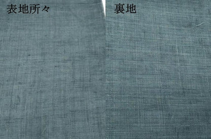 平和屋着物＊夏物 太鼓柄袋帯 作家物 草葉文 麻 逸品 DAAX0157cm