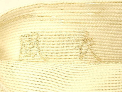 平和屋着物＊夏物　六通柄袋帯　風衣　流水籬蔦の葉文　金銀糸　正絹　逸品　DAAV3882cm