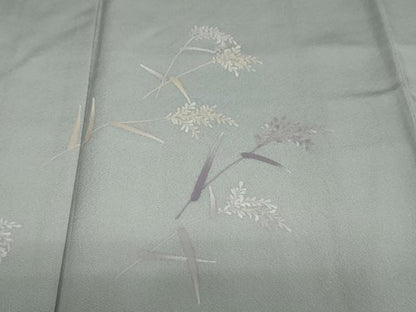 平和屋着物●訪問着 芒文 暈し染め 正絹 逸品 DAAV4933ud