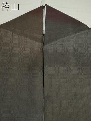 平和屋着物●上質な紬 霞文 正絹 逸品 DAAV4938ud