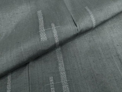 平和屋着物●上質な紬 100亀甲 抽象文様 正絹 逸品 未使用 DAAV4973ud