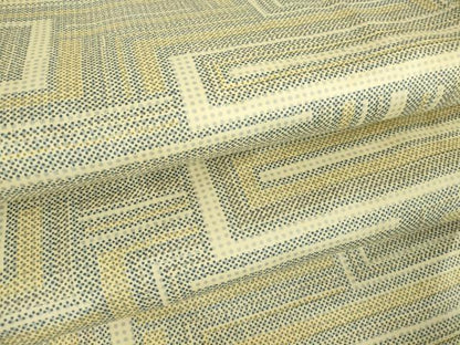 平和屋着物▽本場染大島紬 単衣 幾何学文 正絹 逸品 DAAV5025az