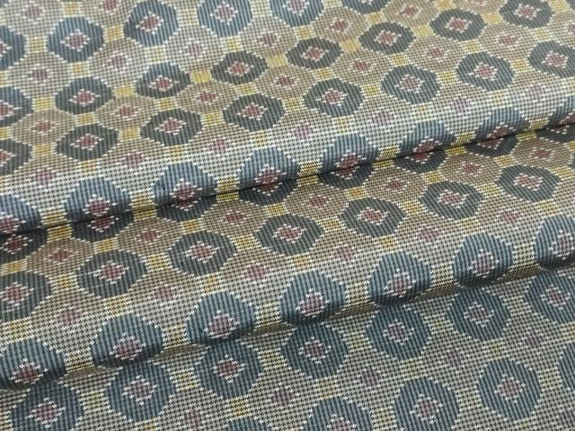 平和屋着物▽本場大島紬 7マルキ 単衣 丸繋ぎ 正絹 逸品 DAAV5035az