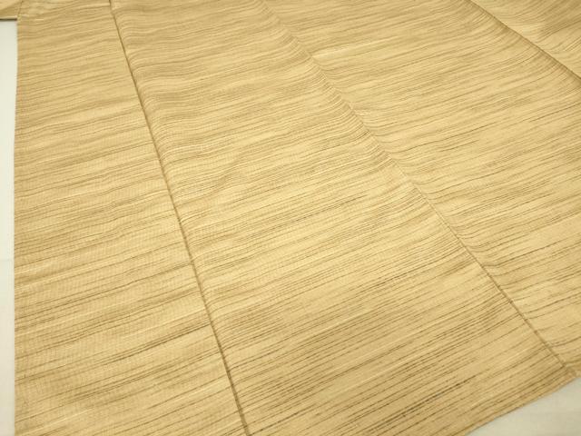 平和屋着物▽上質な紬　単衣　絣文　正絹　逸品　DAAV5036az