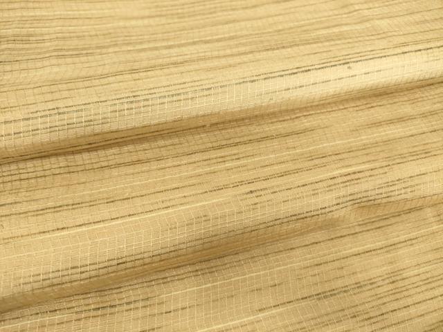 平和屋着物▽上質な紬　単衣　絣文　正絹　逸品　DAAV5036az