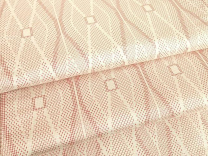 平和屋着物▽上質な紬 単衣 立涌文 正絹 逸品 DAAV5055az