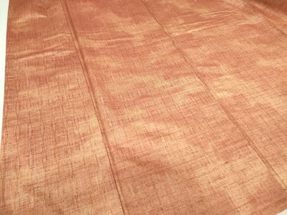 平和屋着物▽上質な紬 単衣 霞文 正絹 逸品 DAAV5076az