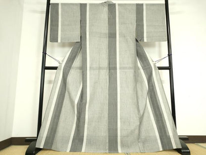 平和屋着物＊夏物 結城紬 夏結城 はたおり娘 菱間道 80亀甲 やまと誂製 正絹 逸品 DAAV5081az