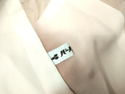 平和屋着物▽上質な紬 単衣 越後蚊絣 証紙付き 正絹 逸品 DAAV5192az