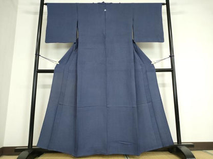 平和屋着物▽上質な色無地 単衣 紋意匠 紅掛花色 正絹 逸品 DAAV5208az