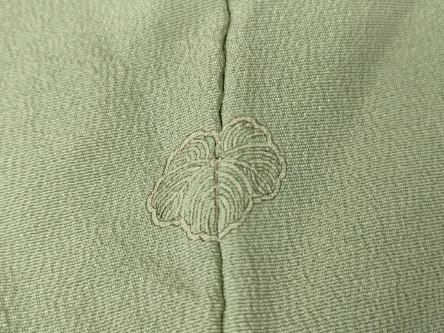 平和屋着物▽訪問着 単衣 草花文 正絹 逸品 DAAV5214az