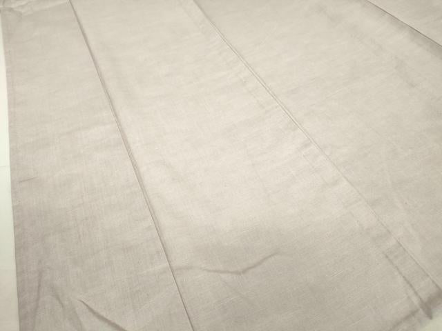平和屋着物▽結城紬 単衣 鴇鼠色 正絹 逸品 DAAV5323az