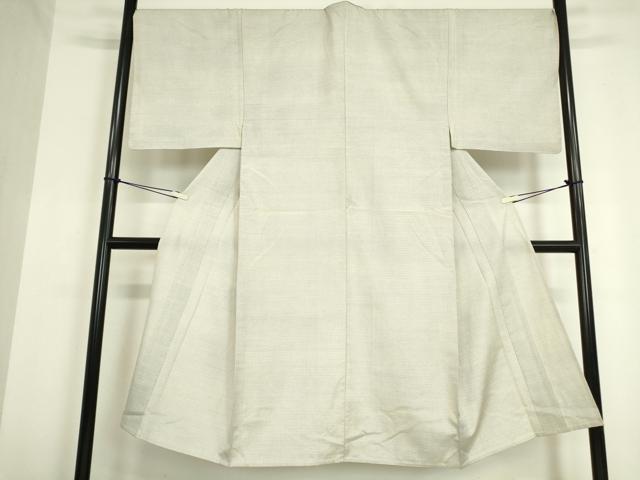 平和屋着物▽男性　紬　単衣　亀甲柄　100亀甲　正絹　逸品　DAAV5324az