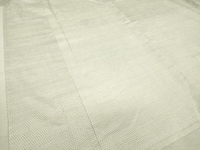 平和屋着物▽男性　紬　単衣　亀甲柄　100亀甲　正絹　逸品　DAAV5324az