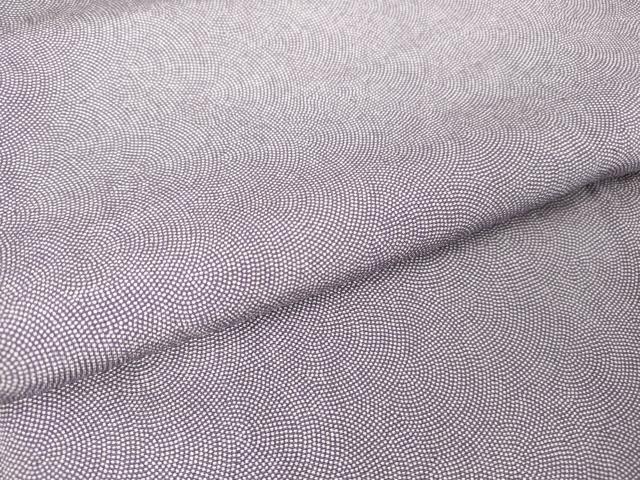 平和屋着物▽江戸小紋 単衣 鮫小紋柄 正絹 逸品 DAAV5335az