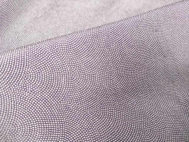 平和屋着物▽江戸小紋 単衣 鮫小紋柄 正絹 逸品 DAAV5335az