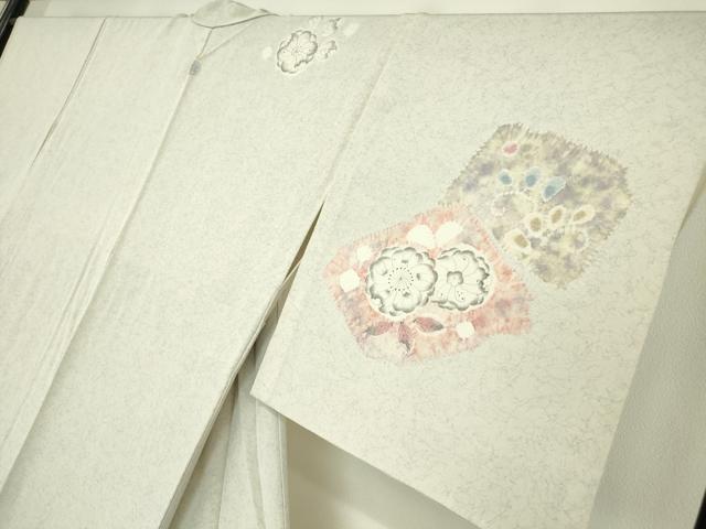 平和屋着物▽訪問着 単衣 辻が花 絞り 正絹 逸品 未使用 DAAV5343az