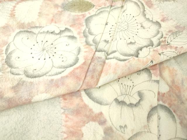 平和屋着物▽訪問着 単衣 辻が花 絞り 正絹 逸品 未使用 DAAV5343az