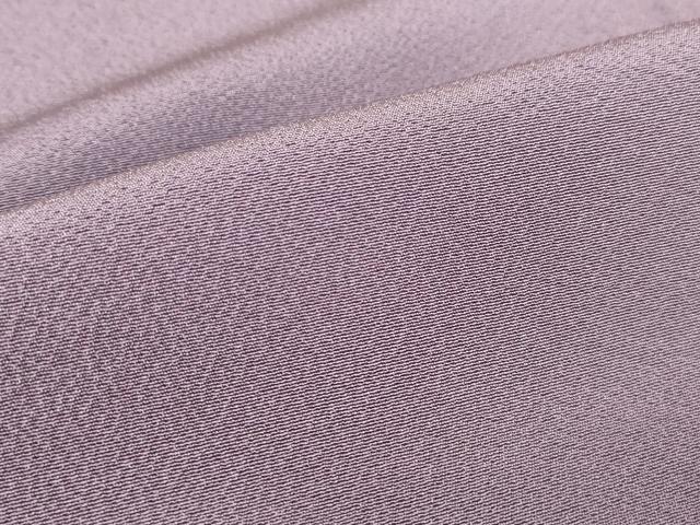 平和屋着物▽上質な色無地　単衣　竜胆色　正絹　逸品　未使用　DABE4300az