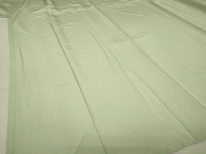 平和屋着物▽上質な色無地 単衣 柳鼠色 正絹 逸品 DAAV5392az