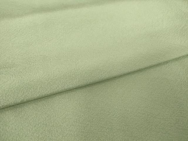 平和屋着物▽上質な色無地 単衣 柳鼠色 正絹 逸品 DAAV5392az