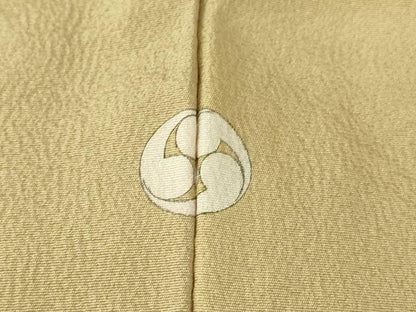 平和屋着物▽訪問着 単衣 雲重ね文 正絹 逸品 DAAV5393az
