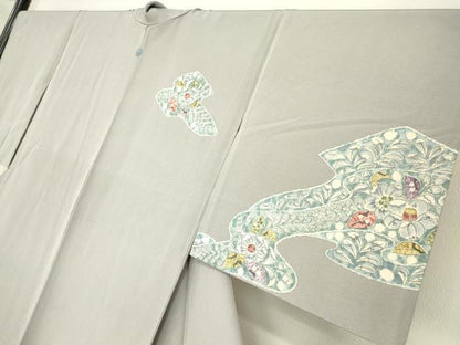 平和屋着物▽訪問着 単衣 辻が花 正絹 逸品 DAAV5397az