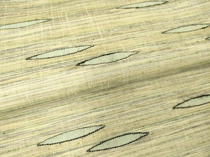 平和屋着物▽上質な紬 単衣 霞文 正絹 逸品 DAAV5414az