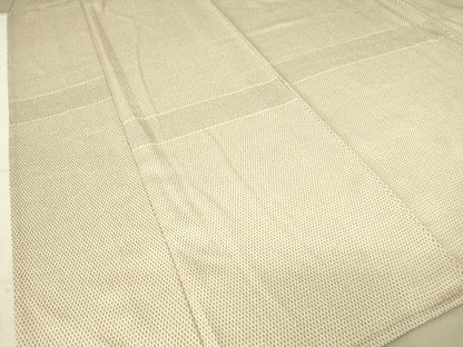 平和屋着物▽上質な小紋 単衣 横段文 小田急百貨店扱い 正絹 逸品 DAAV5438az