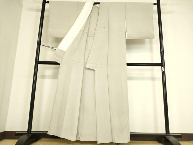 平和屋着物▽琉球藍泥染 清風監修 色無地 単衣 素色 正絹 逸品 DAAV5446az