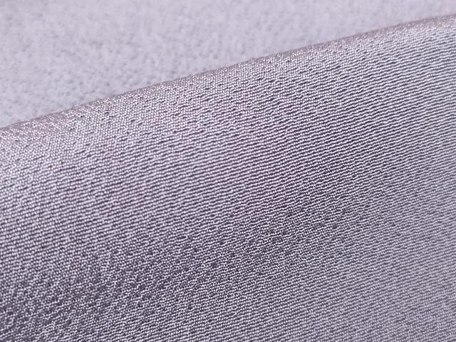 平和屋着物▽上質な色無地　単衣　紫苑色　正絹　逸品　未使用　DAAV5532az