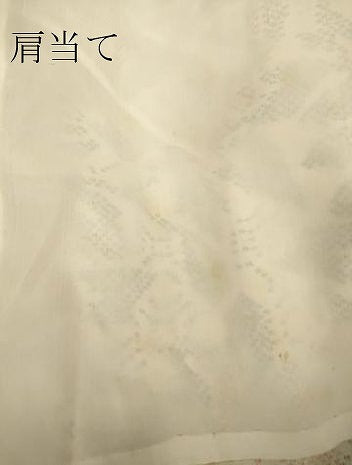 平和屋着物▽上質な紬 単衣 牡丹文 正絹 逸品 DAAV5548az