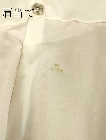 平和屋着物▽上質な小紋　単衣　絞り　箔散らし　正絹　逸品　未使用　DAAV5559az
