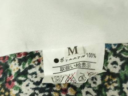 平和屋着物▽小紋　単衣　小花文　洗える着物　DAAV5594az