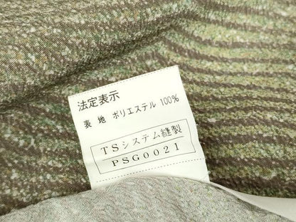 平和屋着物▽小紋 単衣 変わり縞 洗える着物 DAAV5601az