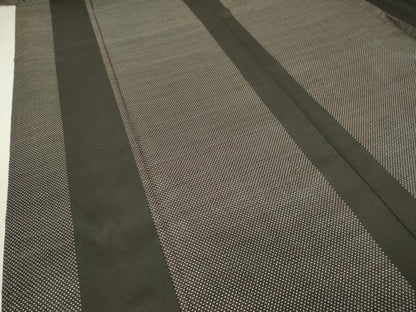 平和屋着物▽本場大島紬 単衣 7マルキ 間道 正絹 逸品 DAAV5617az