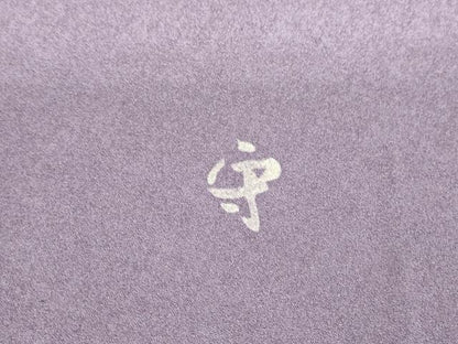 平和屋着物▽訪問着　単衣　作家物　蘭　手描き　正絹　逸品　DAAV5629az