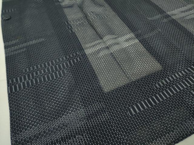 平和屋着物▽道行コート スリーシーズン 春夏秋 塵除け 霞文 ロング丈 正絹 逸品 DAAV5634az