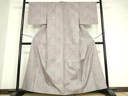 平和屋着物▽本場大島紬 単衣 樹林文 正絹 逸品 DAAV5660az