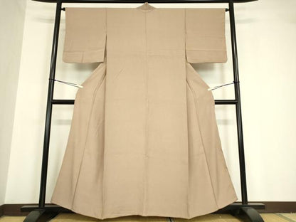 平和屋着物▽江戸小紋 単衣 鮫小紋柄 正絹 逸品 DAAV5681az