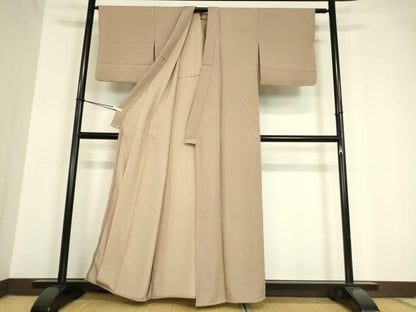 平和屋着物▽江戸小紋 単衣 鮫小紋柄 正絹 逸品 DAAV5681az