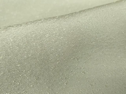 平和屋着物▽上質な色無地 単衣 霞地紋 豆がら茶色 正絹 逸品 DAAV5685az