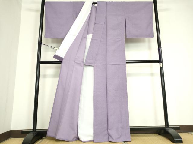 平和屋着物▽江戸小紋　単衣　家内安全　洗える着物　未使用　DAAV5707az